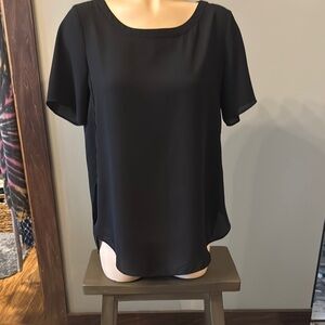 Banana Republic Black Relaxed Blouse